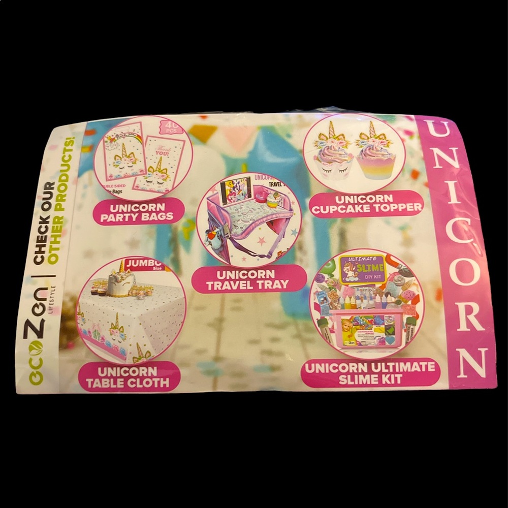 Unicorn Cupcake Topper Decoration